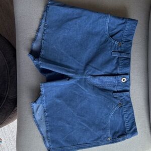 Carve Designs Indigo Blue Corduroy Shorts
